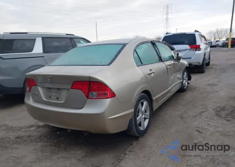 2008 Honda Civic Ex из США, поврежденный, VIN 1HGFA16818L043204